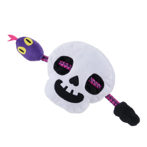 Skull Plush Extra-Large + Tug Dog Toy